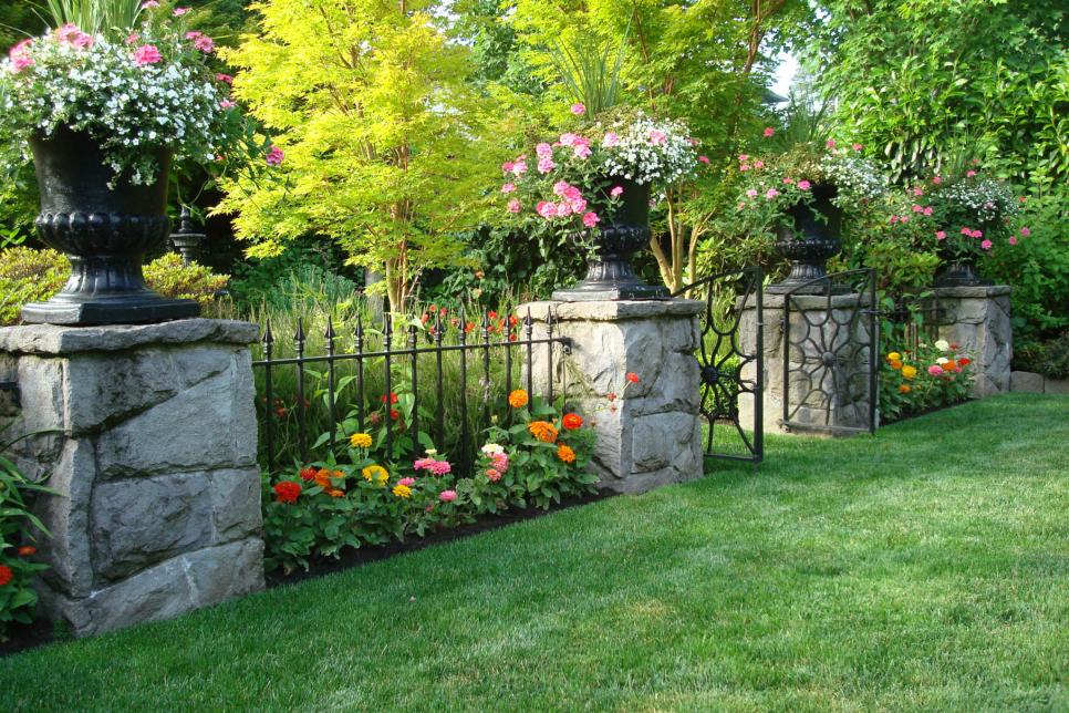 Stone Fence Ideas HGTV